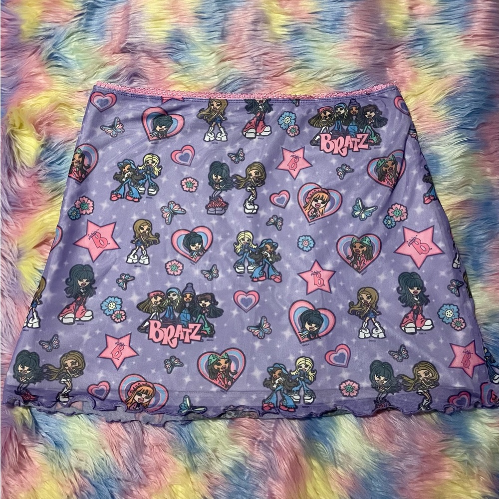 *SOLD OUT* Bratty Since Birth Mesh Skirt - Picture 2 of 5